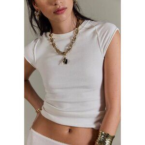 FREE PEOPLE x We The Free Ever Had Tee in Ivory Size Large